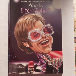 Who Is Elton John? Hardcover Book